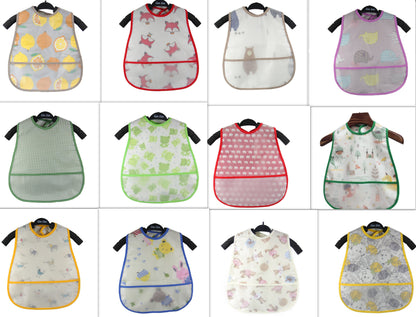 Baby Waterproof Cotton Eating Bib / Apron