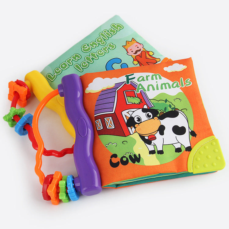Large Baby Cloth Book – Soft Fabric Early Learning Book