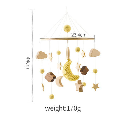 Cross-border Comforter Bed Bell Hanging Baby Sleep Companion Wind Chimes Rotatable Rattle Toys