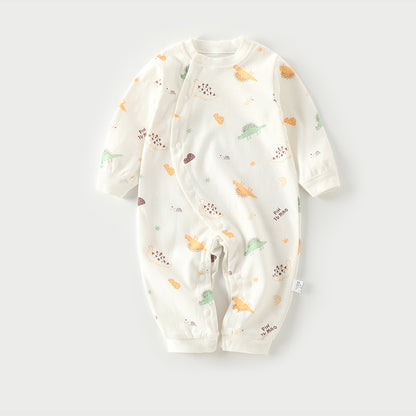 Autumn Thin Baby Pajamas And Baby Onesies