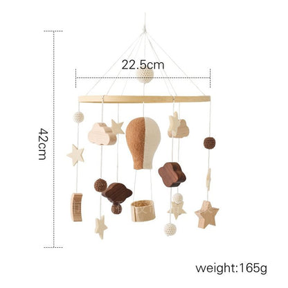 Cross-border Comforter Bed Bell Hanging Baby Sleep Companion Wind Chimes Rotatable Rattle Toys