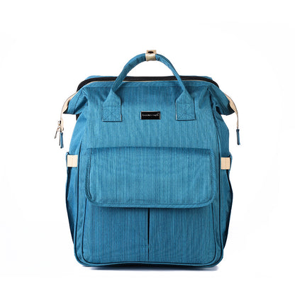 BabyBlush Folding Bed Backpack – The Ultimate All-In-One Mommy Bag