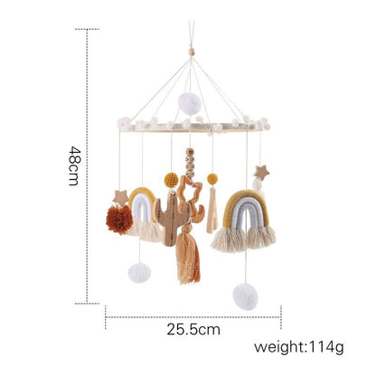 Cross-border Comforter Bed Bell Hanging Baby Sleep Companion Wind Chimes Rotatable Rattle Toys