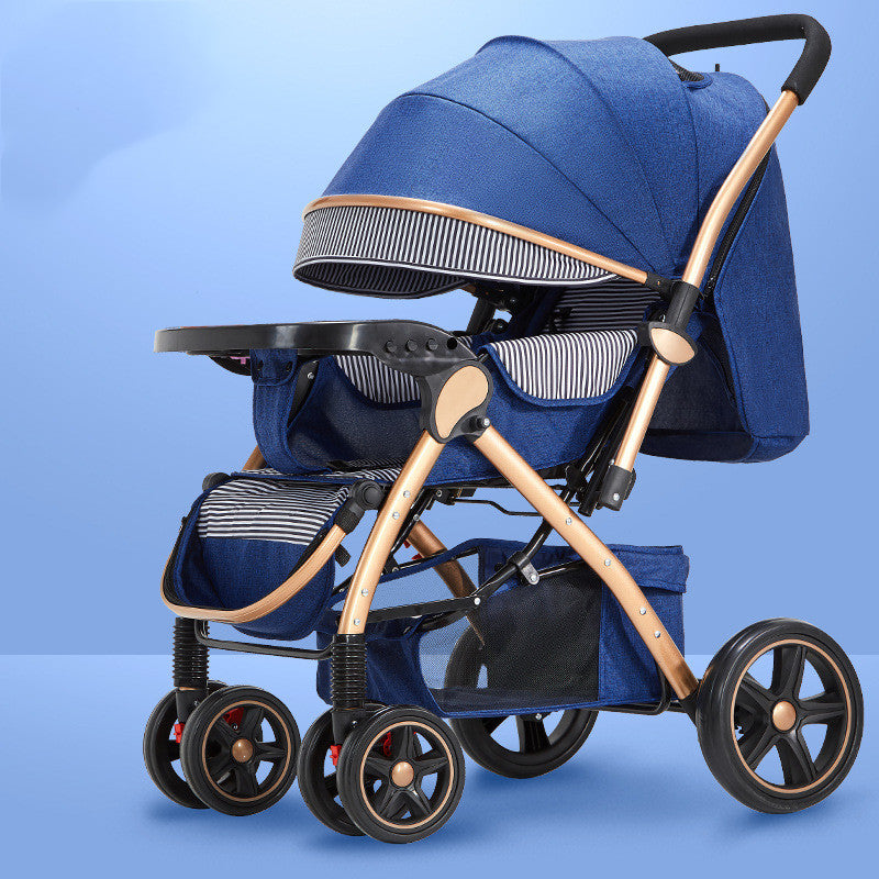 Lightweight Reversible Baby Stroller