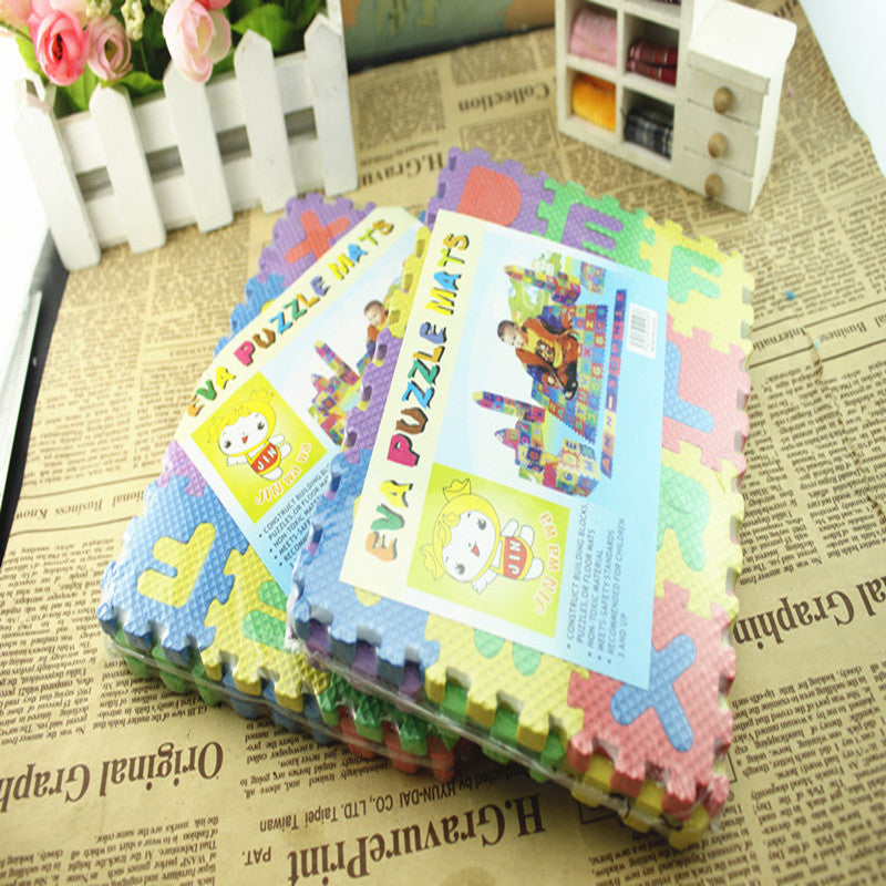 Baby Foam Crawling Mat (Alphabet & Number Puzzle)