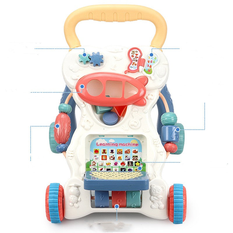 BabyBlush™ Multi-Functional Baby Walker & Early Learning Toy