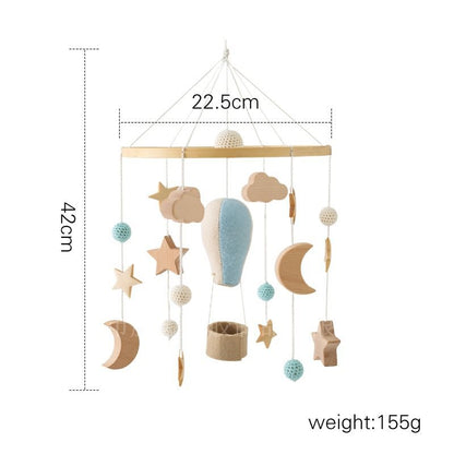 Cross-border Comforter Bed Bell Hanging Baby Sleep Companion Wind Chimes Rotatable Rattle Toys