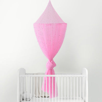 Baby Colorful Dome Hanging Bed Curtain