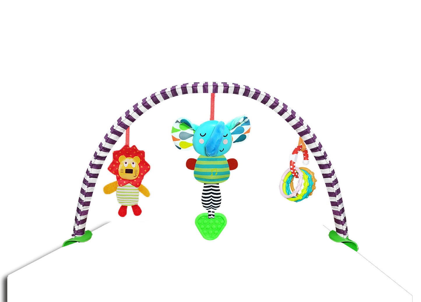 Baby Stroller Hanging Toy Clip – Musical & Sensory Development Pendant