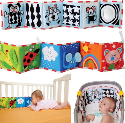 Multifunctional Baby Crib & Stroller Activity Wrap – Soft, Sensory & Developmental Fun