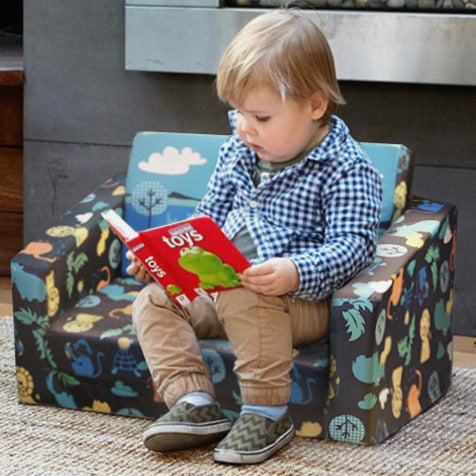 Baby Folding Can Be Disassembled And Washed Small Sofa Bed