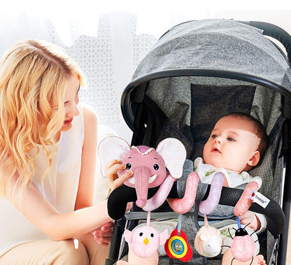 Baby Crib Hanging Plush Spiral Toy