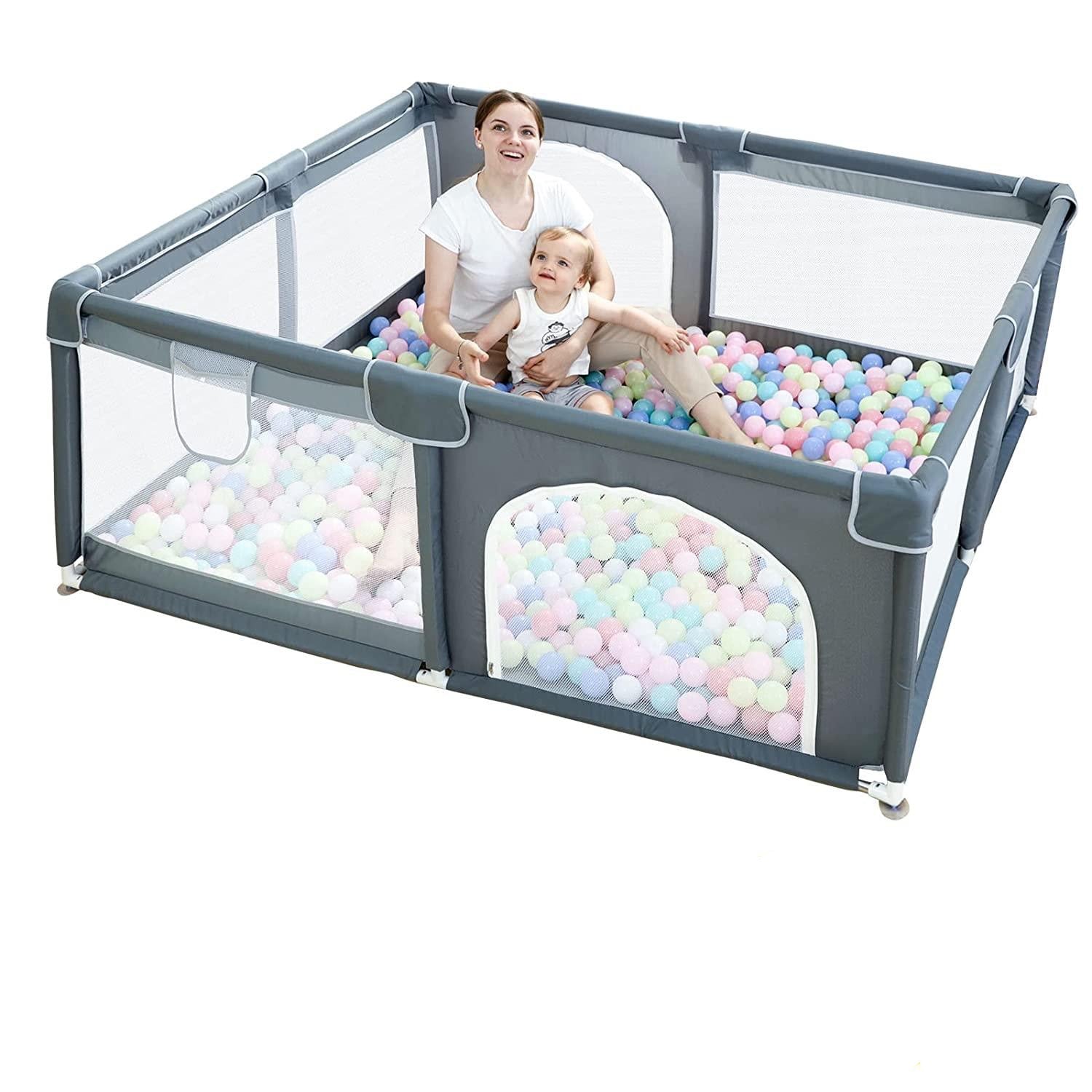 Large Baby Playpen - Babyblush