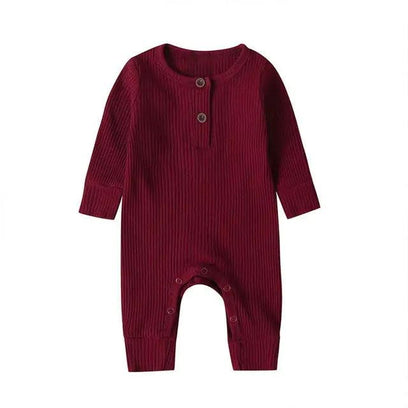 Long Sleeve Baby Romper - Babyblush