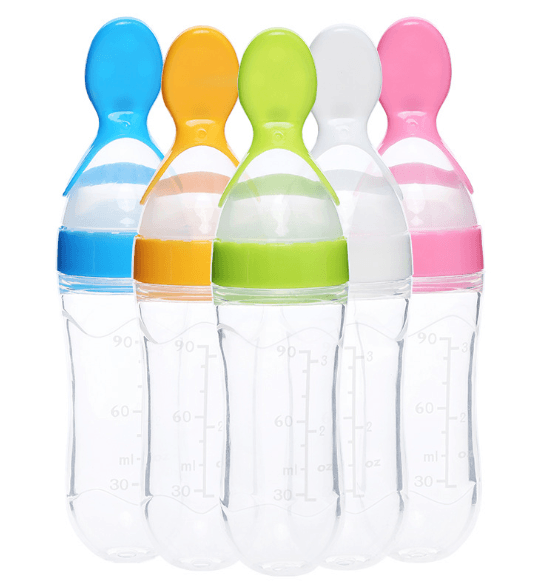 Baby Spoon Bottle Feeder - Babyblush