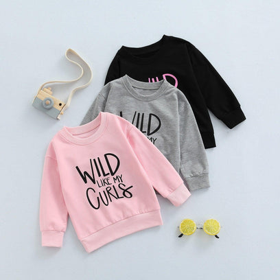 Baby Sweatshirt Tops - Babyblush