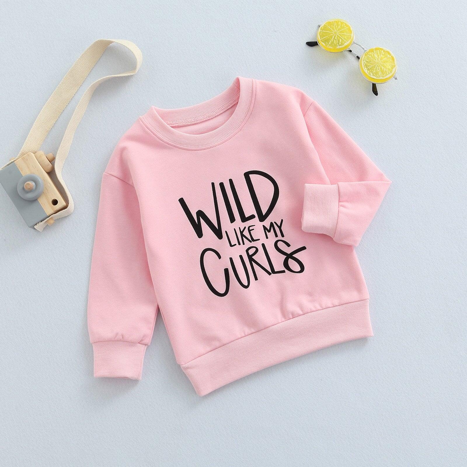 Baby Sweatshirt Tops - Babyblush