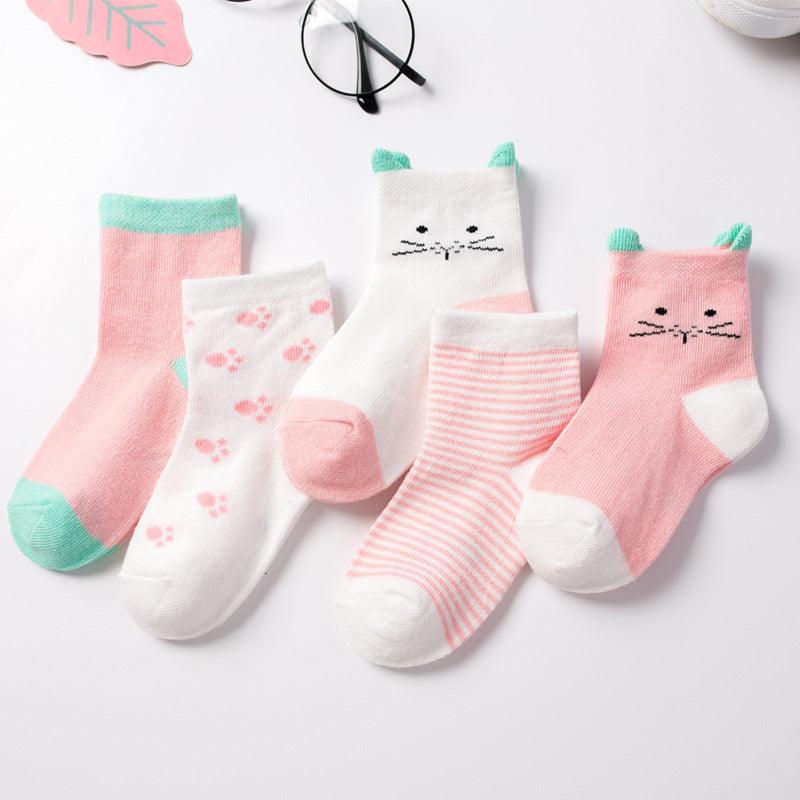 Cartoon baby socks baby stockings - Babyblush