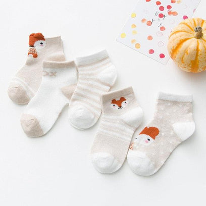 Cotton Mesh Baby Socks - Babyblush