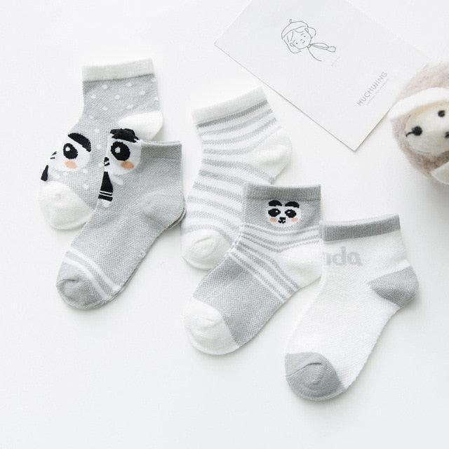 Cotton Mesh Baby Socks - Babyblush