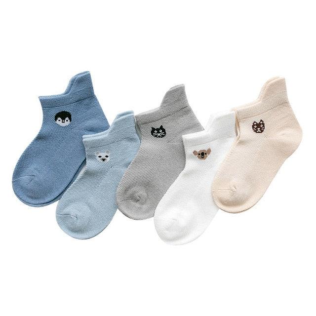 Cotton Mesh Baby Socks - Babyblush