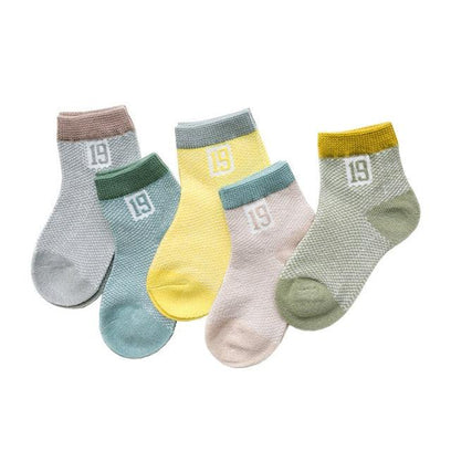 Cotton Mesh Baby Socks - Babyblush