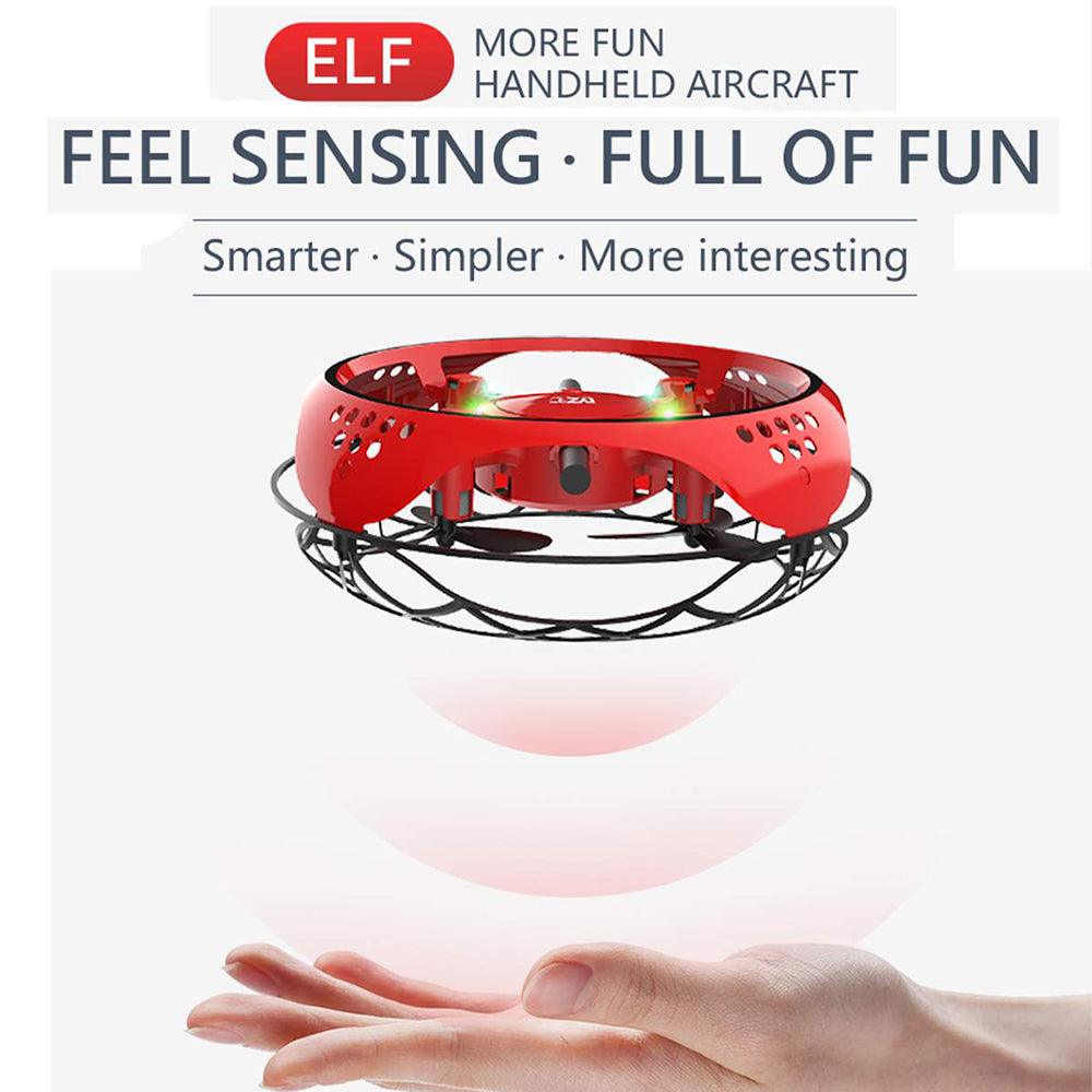 L101 UFO Interactive Drone Infrared Sensor Induction Quadcopter Intelligent Fly Hand Control Helicopter Children Magic Dron Toy - Babyblush