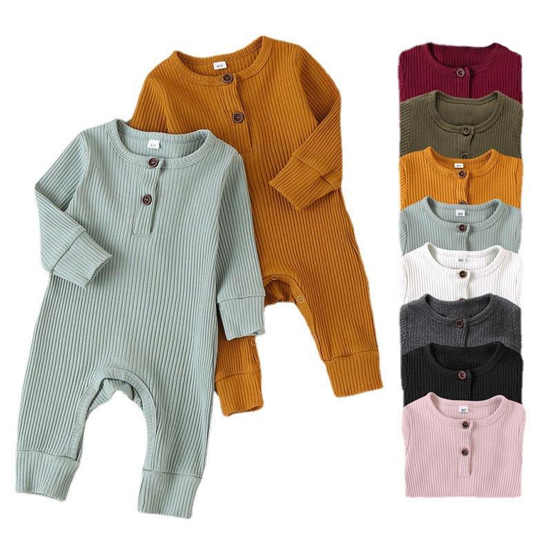 Long Sleeve Baby Romper - Babyblush