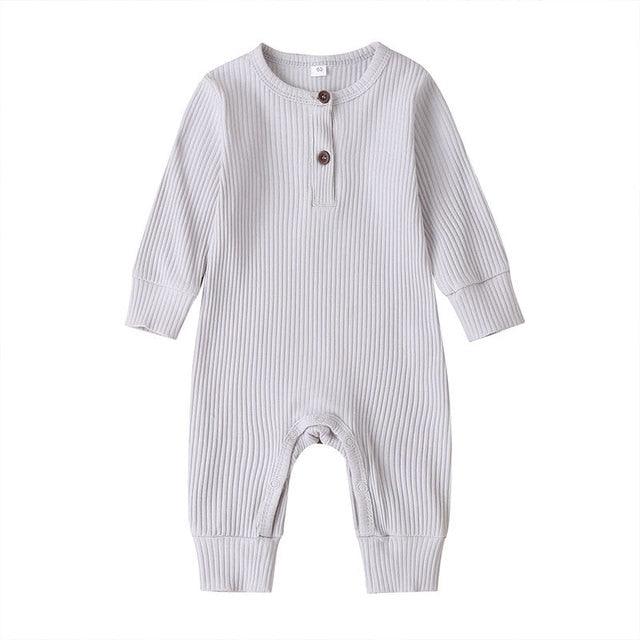 Long Sleeve Baby Romper - Babyblush