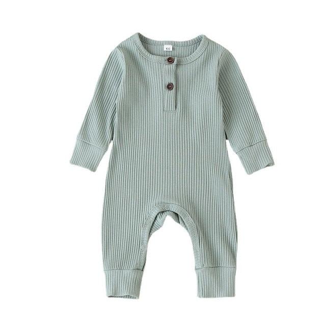 Long Sleeve Baby Romper - Babyblush