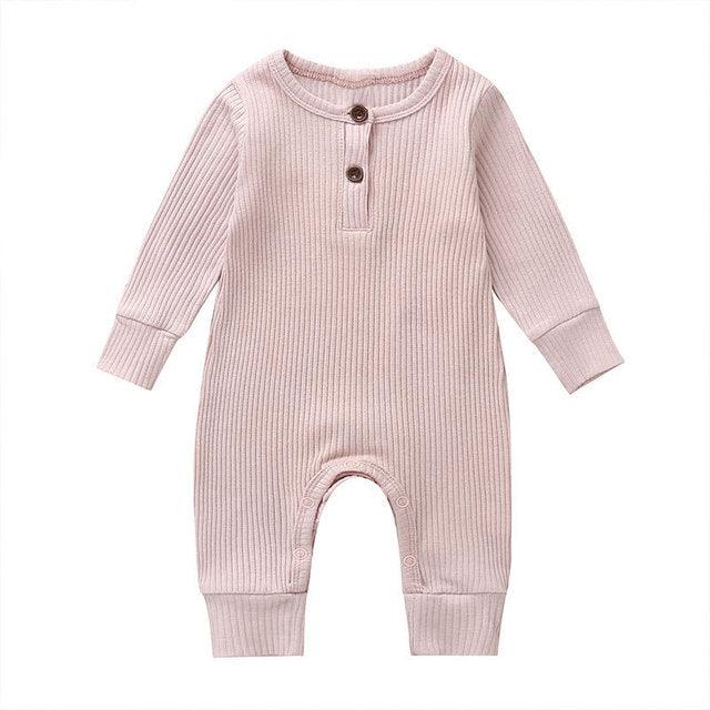 Long Sleeve Baby Romper - Babyblush