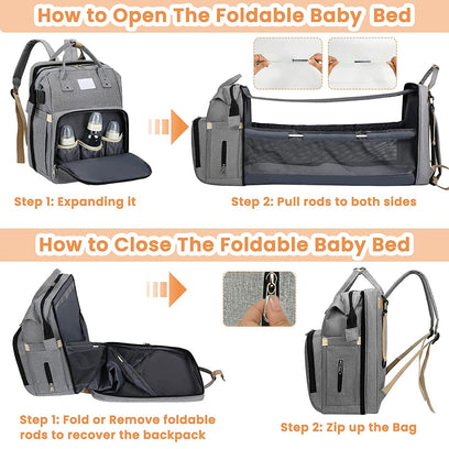 Portable Baby Bed - Babyblush