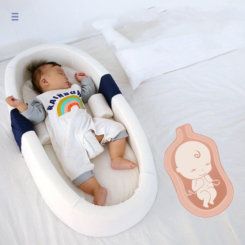 Portable Crib Nest Folding Movable Newborn Cushion Bed Anti-pressure Protection - Babyblush